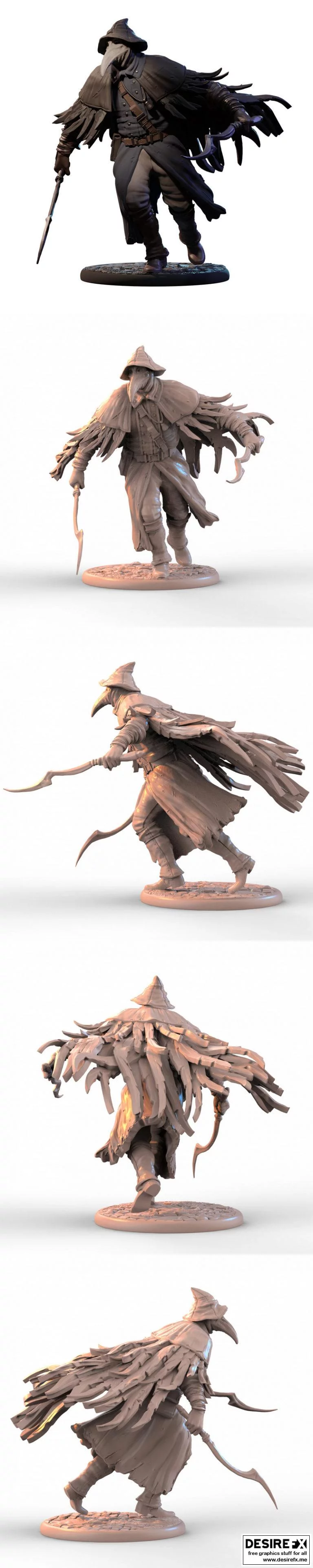 血源诅咒·克罗斯模型|Bloodborne Crow