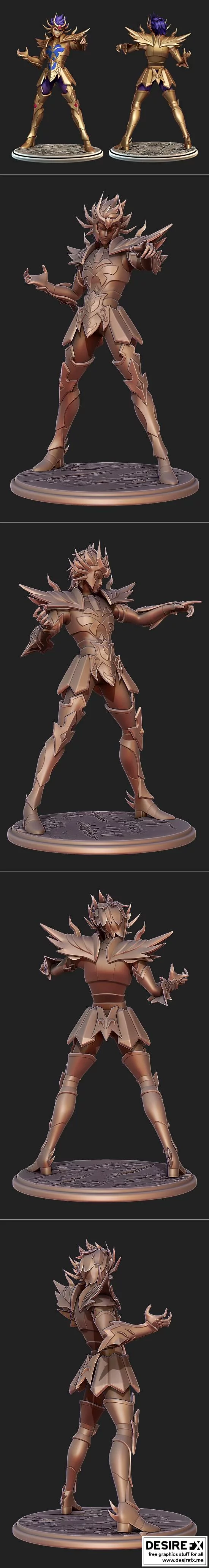 圣域之刃 3D打印模型：癌症死亡之面|Saint Seiya Cancer Deathmask