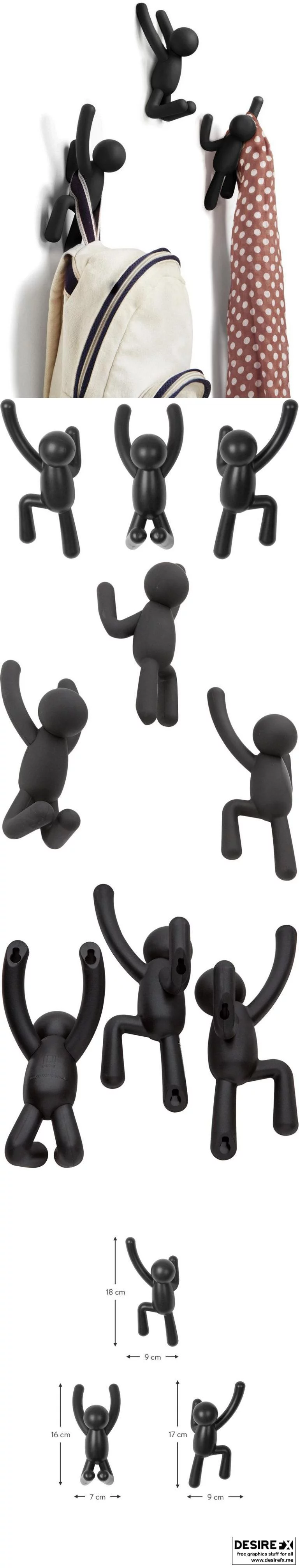 Hanger Ninja Man 3D打印模型|Hanger Ninja Man