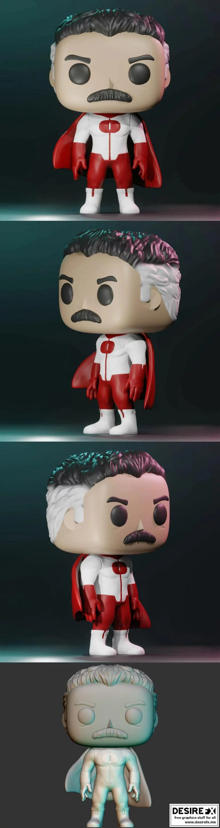 Funko Omni Man 3D打印模型|Funko Omni Man