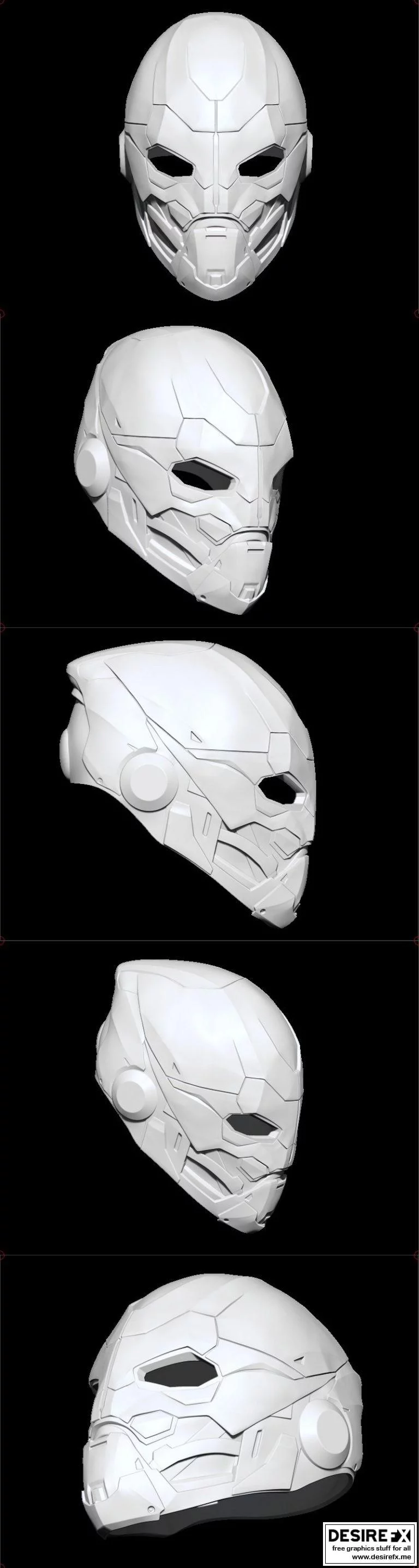 EXO头盔 3D打印模型|Exo Helmet