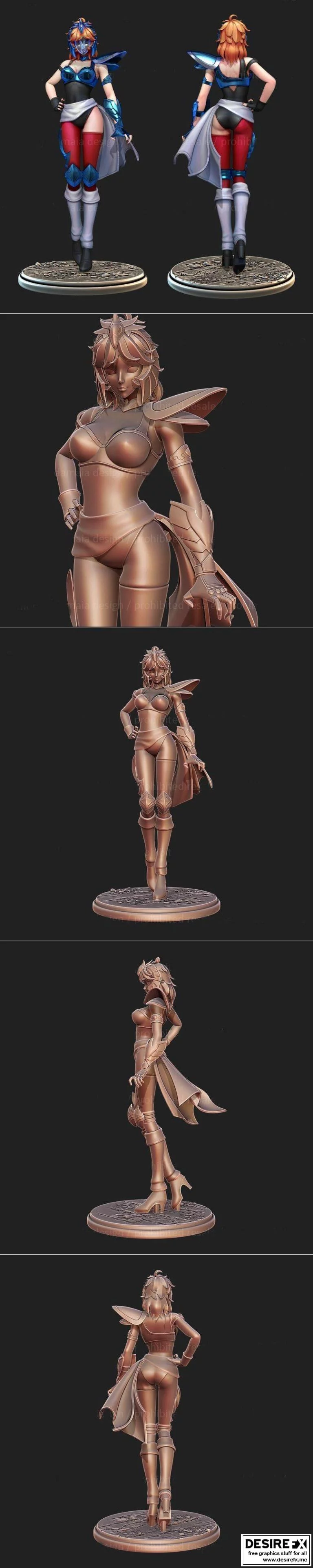 圣斗士星矢 - 马林·鹰 3D打印模型|Damaia – Saint Seiya – Marin Eagle