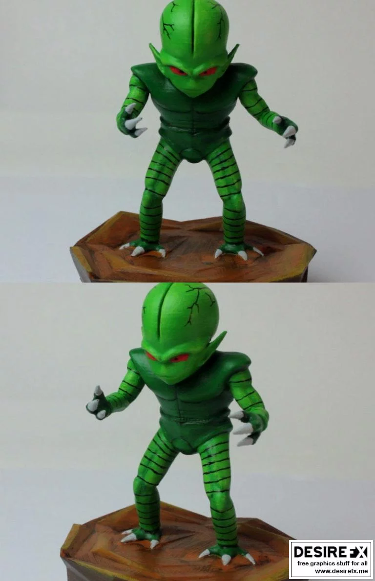 龙珠-悟空-3D打印模型|Saibamen – Dragonball