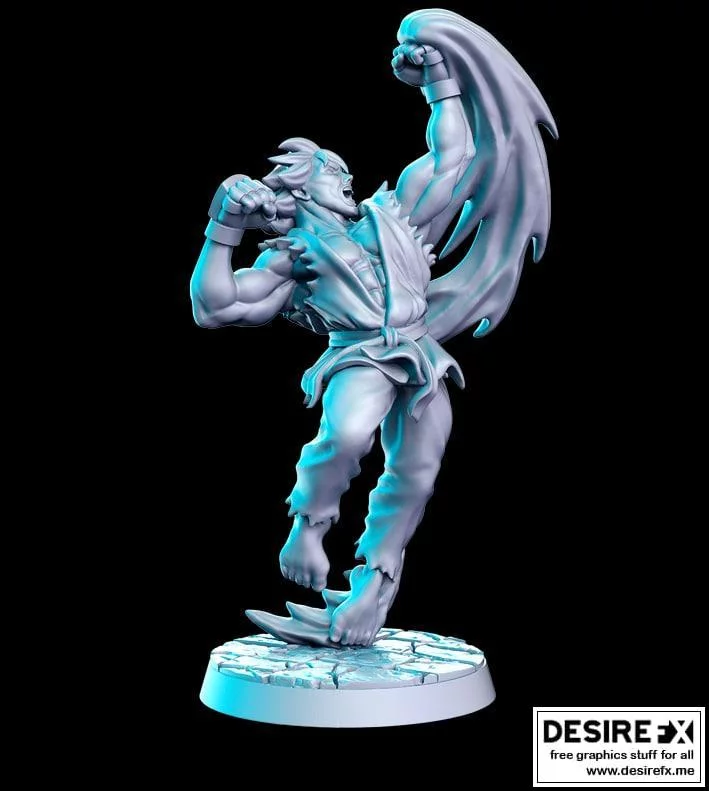 Kyle – 3D打印战士模型|Kyle – Martial Artist