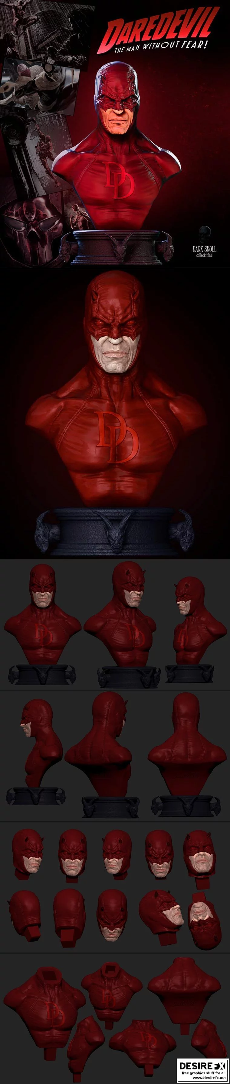 Daredevil Bust