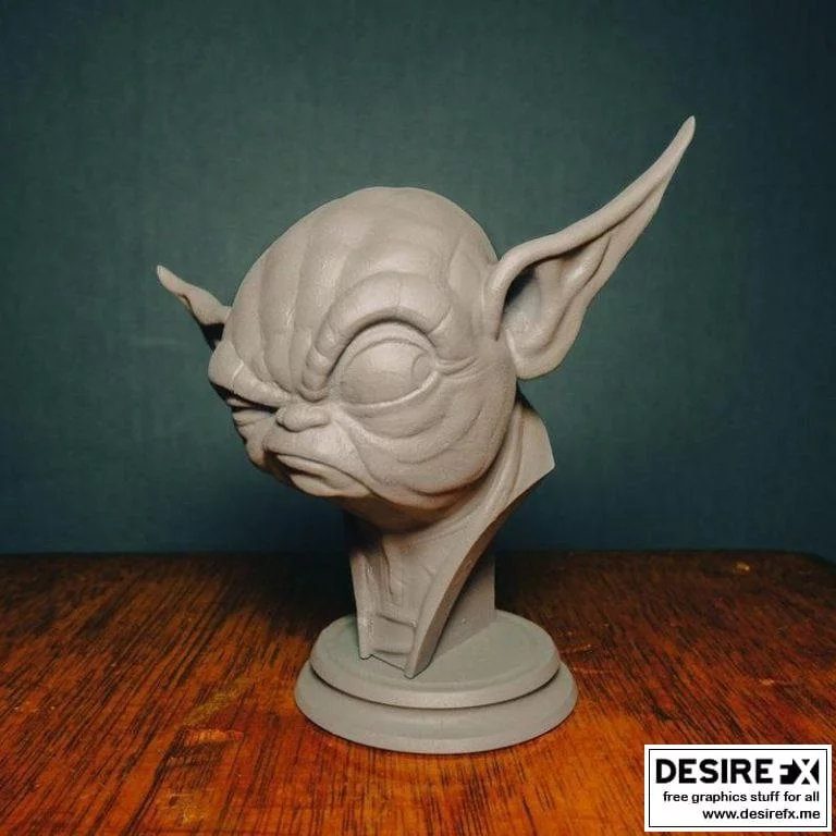 银河护卫队·星爵·3D打印模型|Yoda Bust