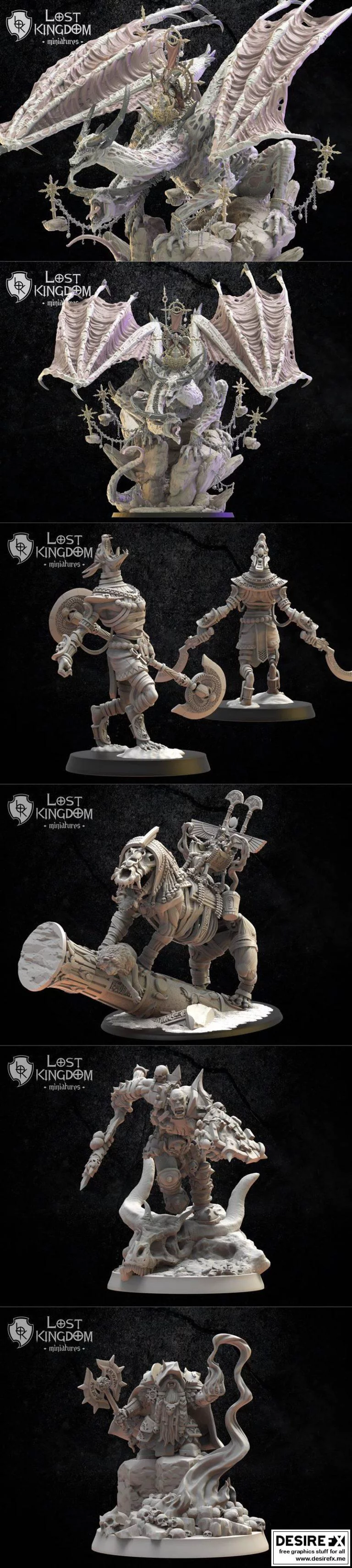 Lost Kingdom迷你模型——二月欢迎包|Lost Kingdom Miniatures – Wecome pack February 2022
