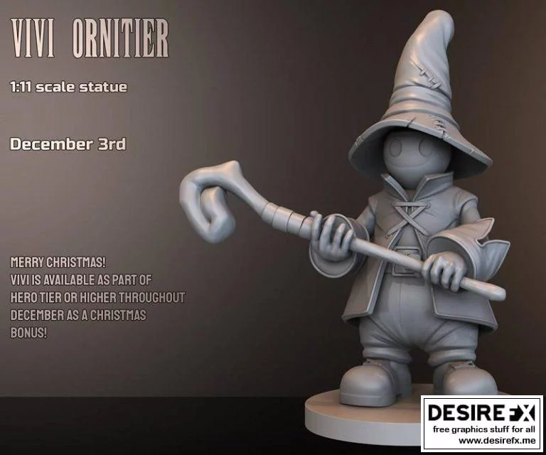 Vivi Ornitier 3D打印模型|Vivi Ornitier