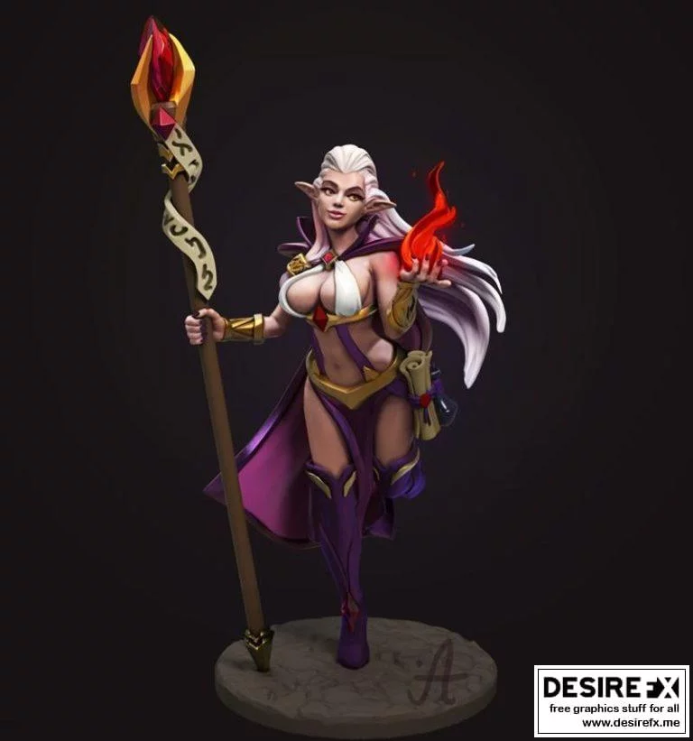 巫女：千反田爱瑠 3D打印模型|Witch