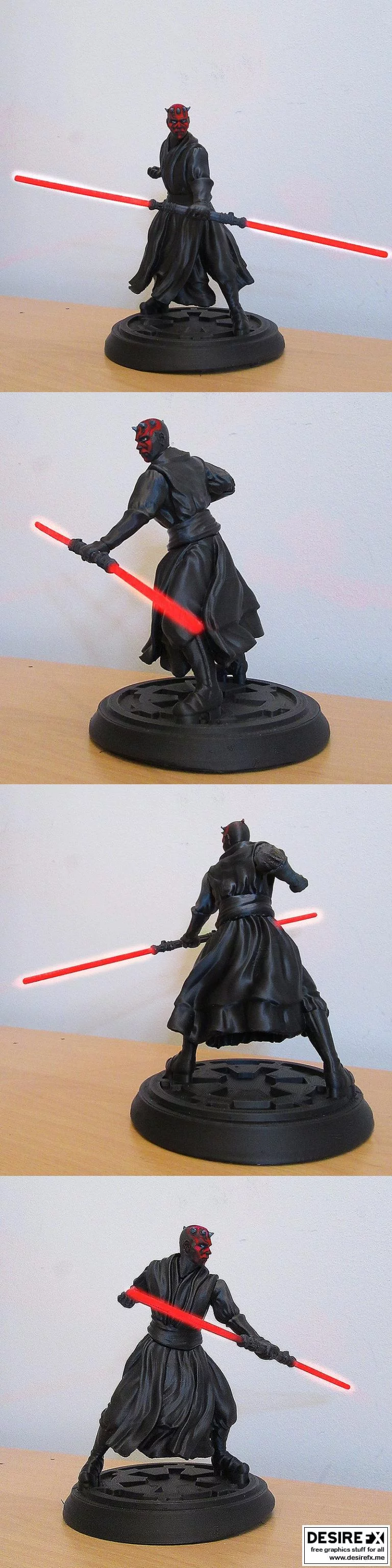 黑暗帝皇 Maul 3D打印模型|Darth Maul