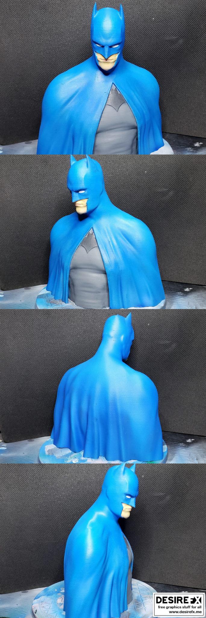 蝙蝠侠3D打印模型|Batman The Caped Crusader Bust