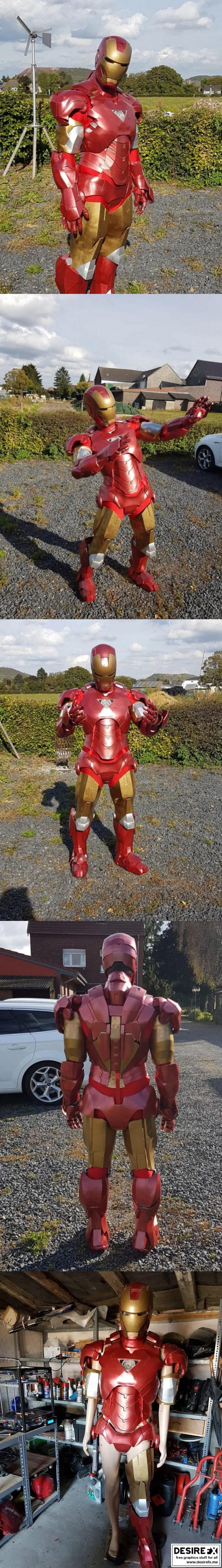 钢铁侠MK6战甲 3D打印模型|Iron Man MK6 Suit