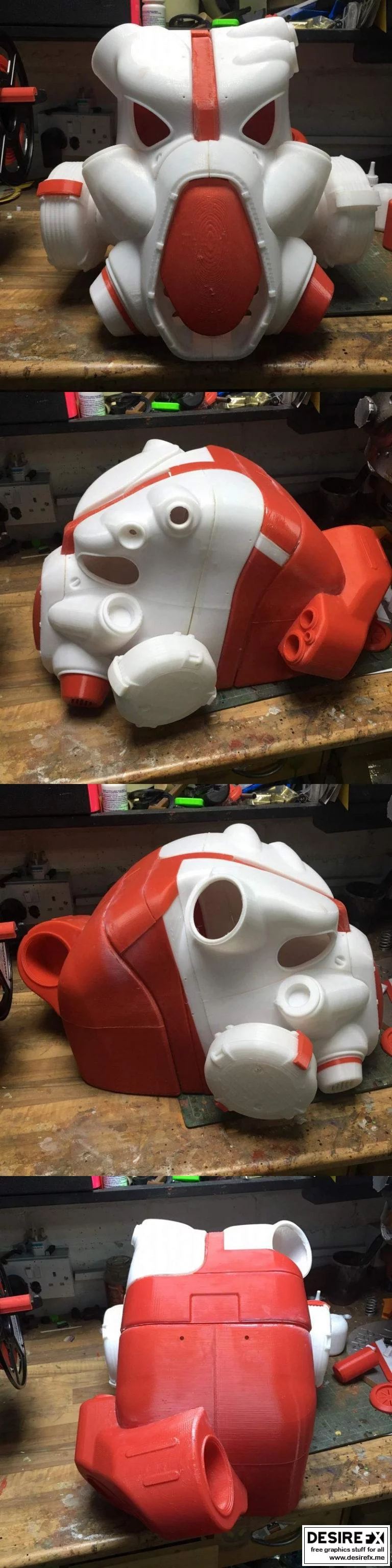 X-01动力装甲头盔 衍生3D打印模型|X-01 Power Armour Helmet Fallout