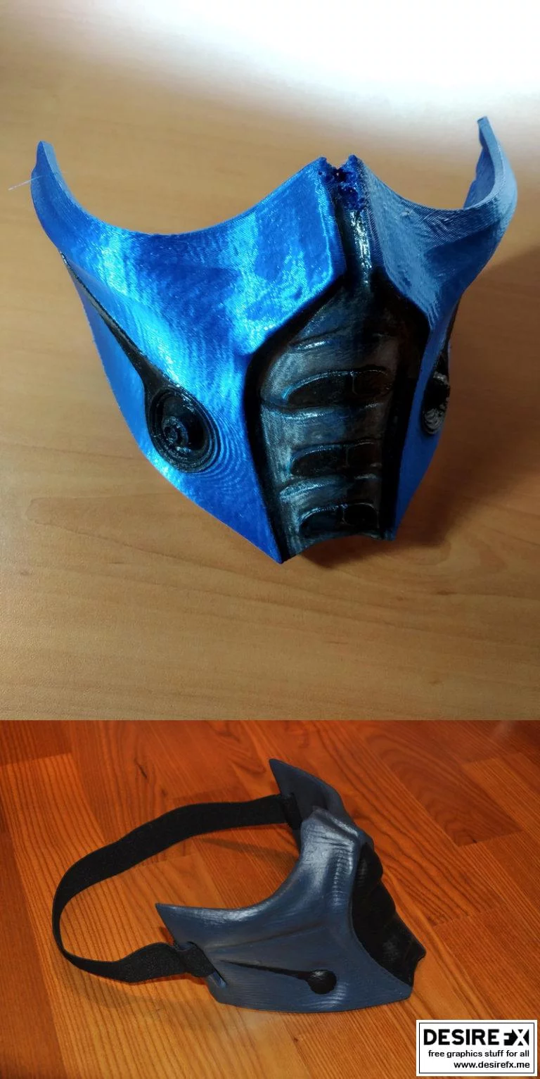 Sub Zero 3D打印模型|Sub Zero Mask