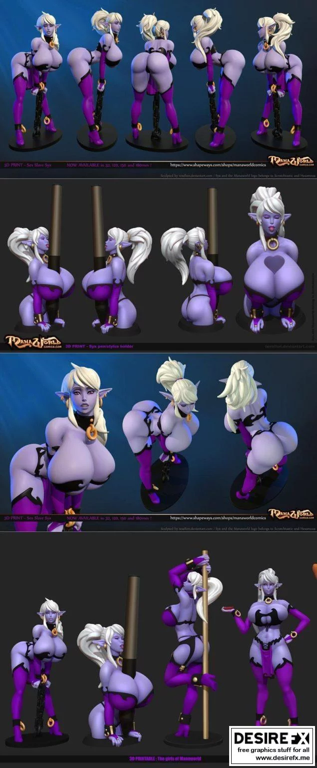 Syx Texelion 3D打印模型集|Syx Texelion