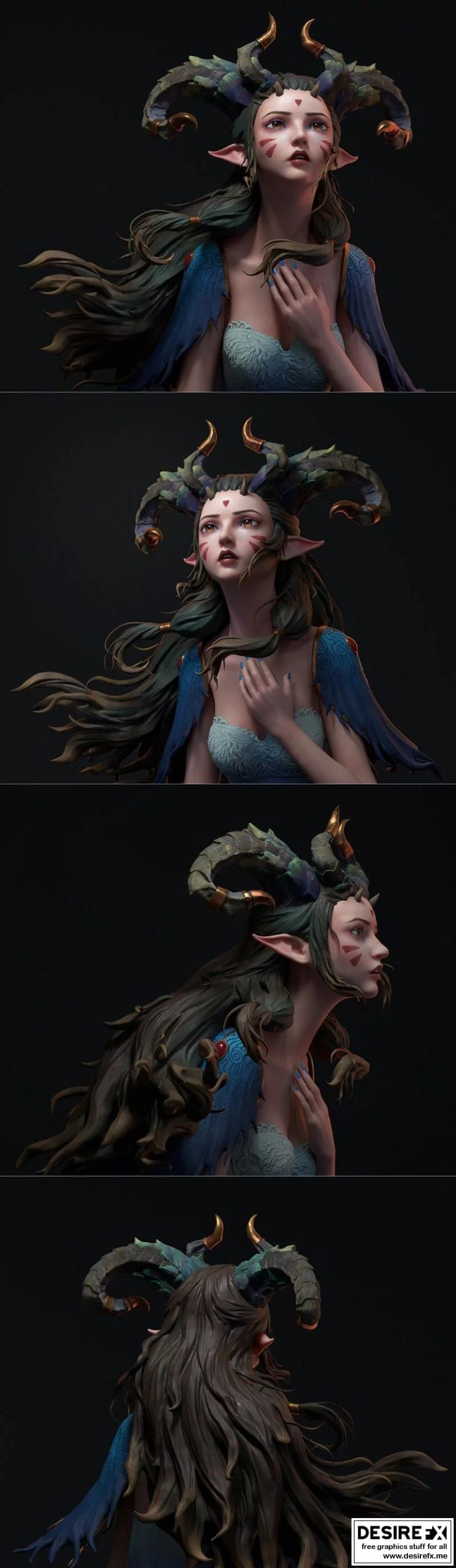 Spirit-幽灵迷城-艾莉娅 3D打印模型|Spirit