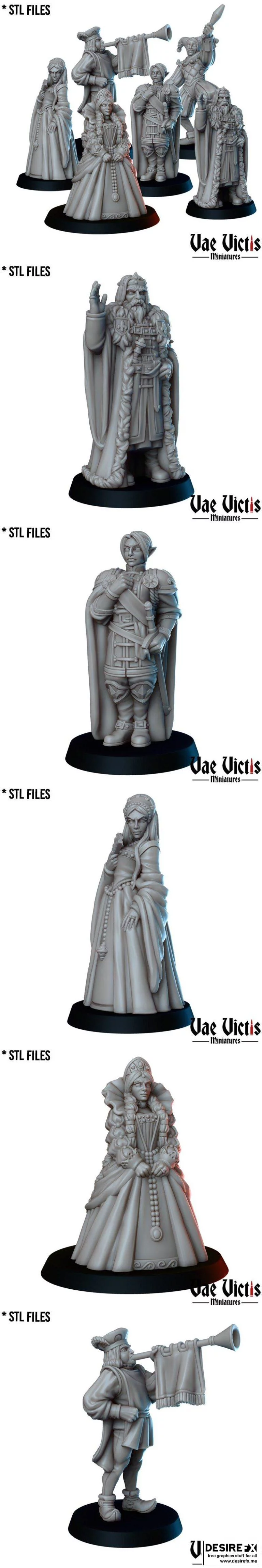 瓦尔维斯：王庭之战 3D打印模型|Vae Victis – Kings court