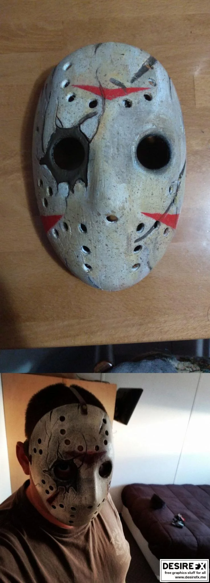 动漫《霍克基面具》角色模型3D打印版|Hockey Mask