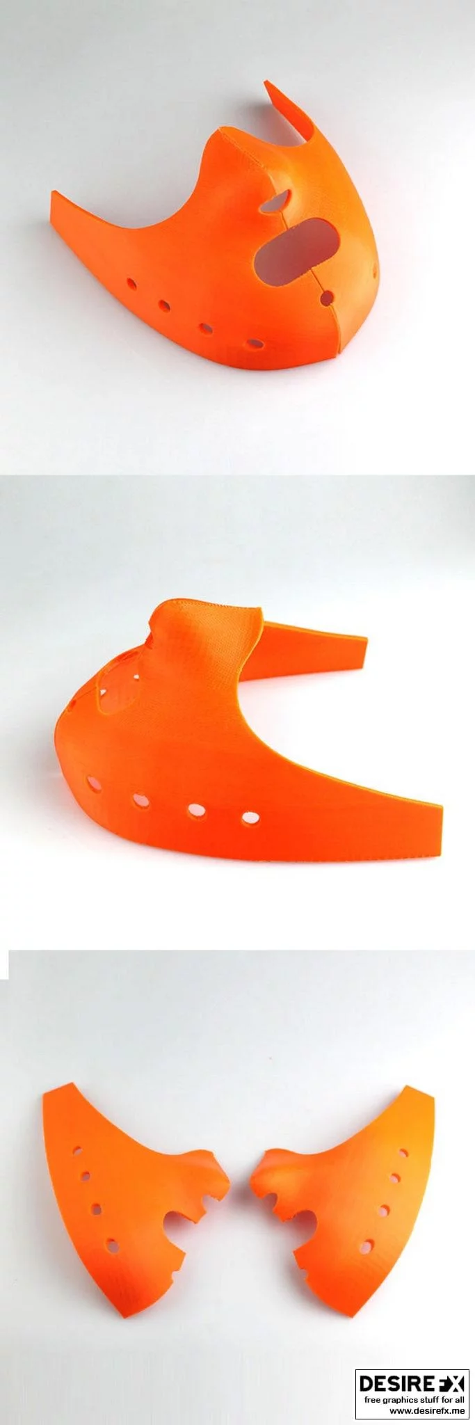 汉尼拔·莱克特面具3D打印模型|Hannibal Lecter Mask