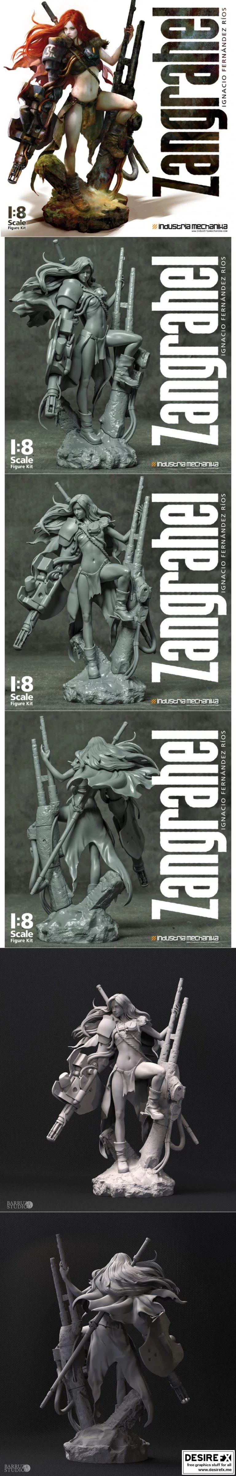 Zangrahel – 3D打印守护者模型|Zangrahel – The Guardian of the Shelter