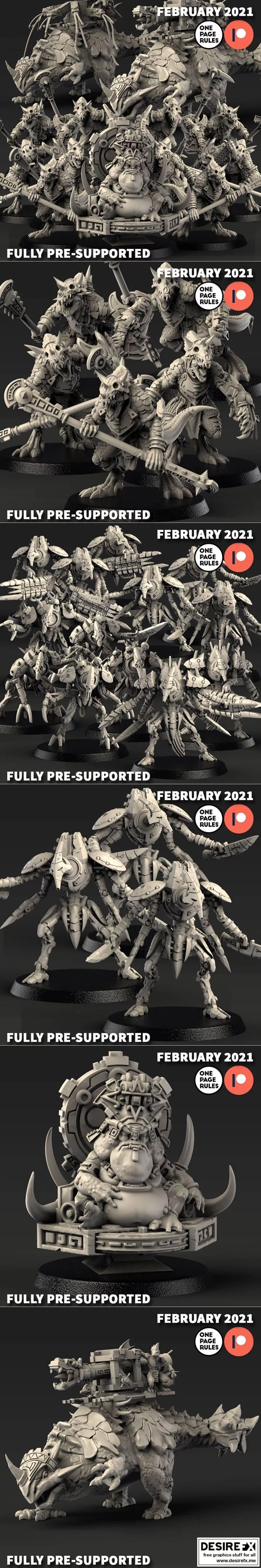 3D打印模型：进击的巨人 - 艾伦·耶格尔|One Page Rules February 2021