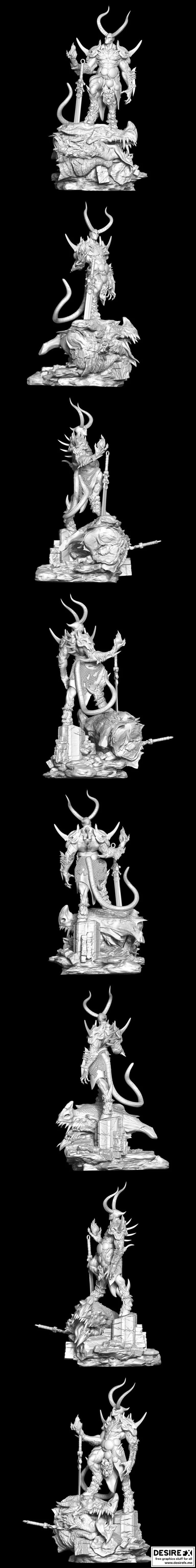 Valak-异度神剑-艾尔莎 3D打印模型|Valak