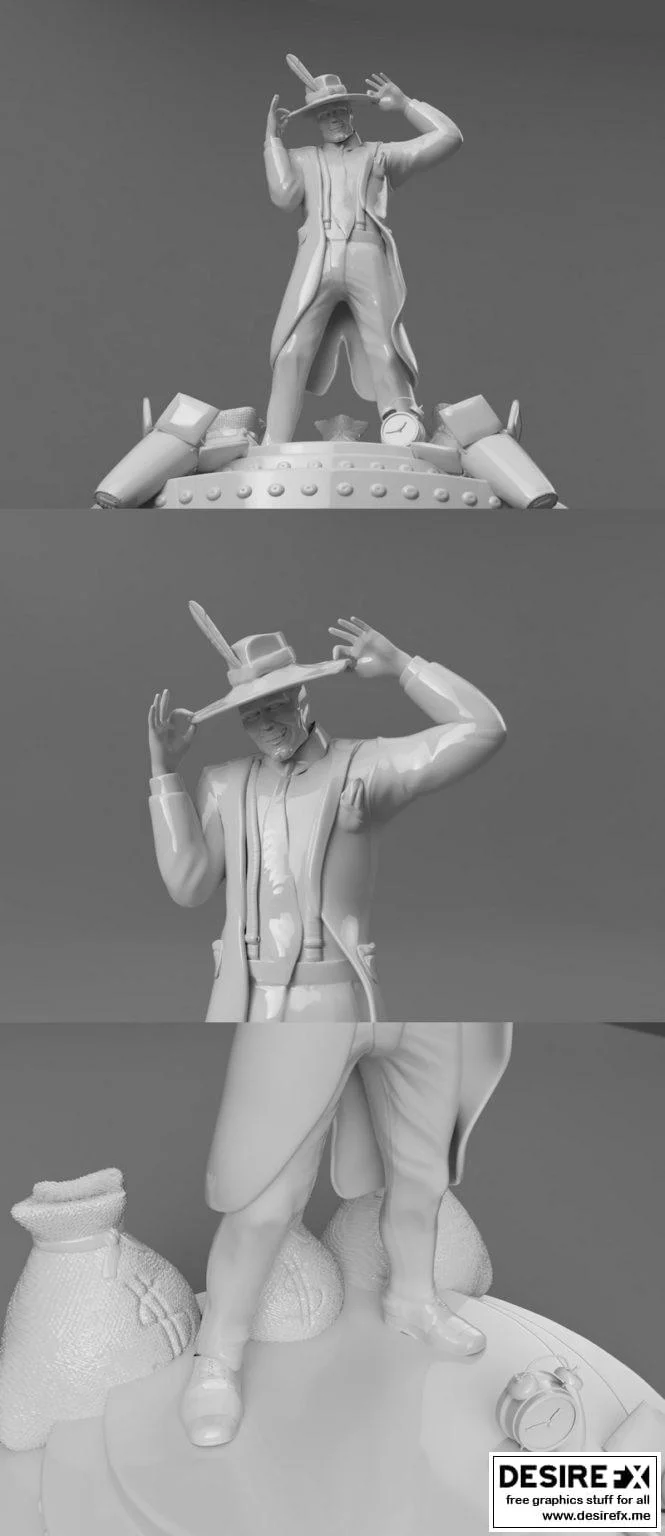 面具之下：动漫角色3D打印模型集|The Mask