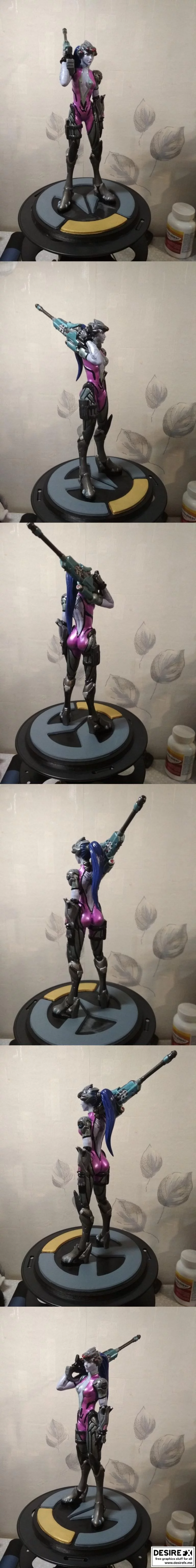 Overwatch Widowmaker 3D打印模型|Widowmaker from Overwatch