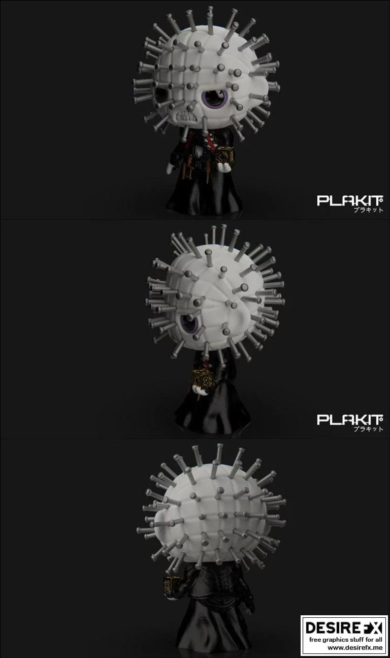 Hellraiser Pinhead 3D打印模型|Hellraiser Pinhead