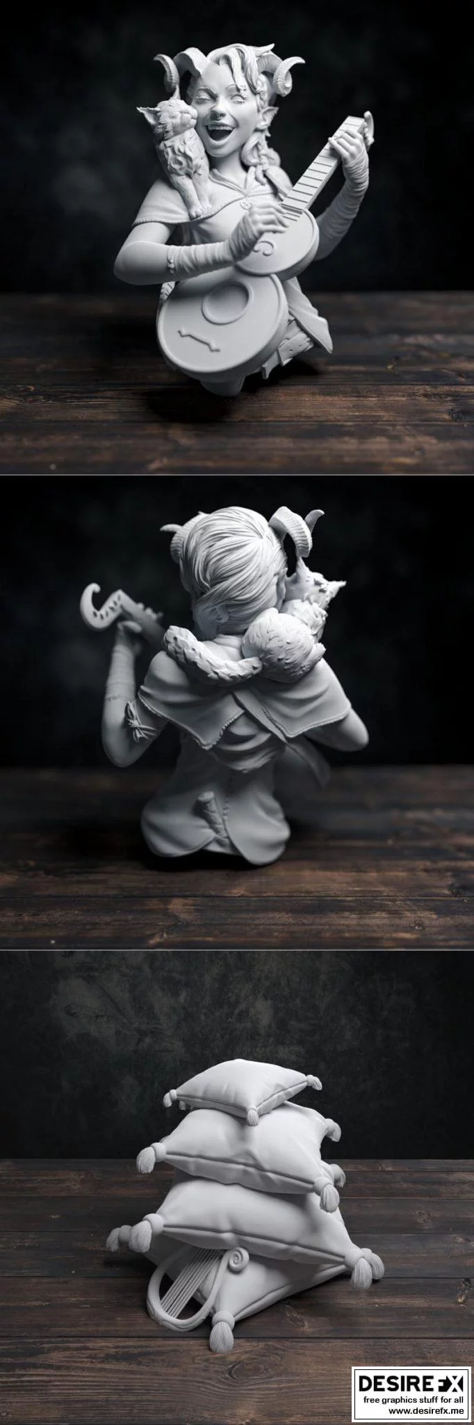 Waiata动漫角色3D打印模型|﻿Waiata