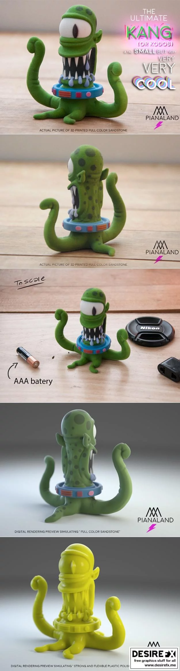 动漫《进击的巨人》角色艾伦·耶格尔 3D打印模型|Kang