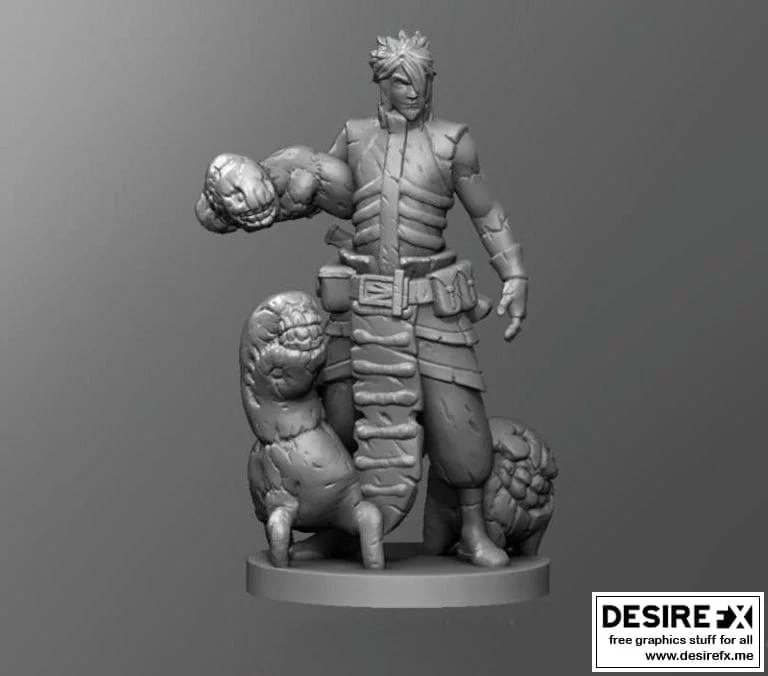 Carnomancer 3D打印模型集：动漫角色立体造型大全|﻿Carnomancer