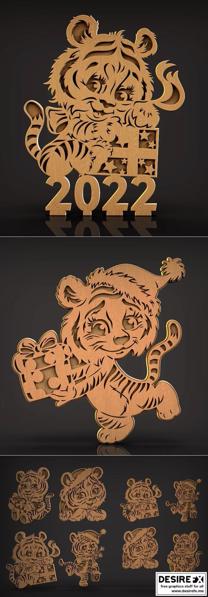 Tiger Cub 2022 3D打印模型集|﻿Tiger cub 2022