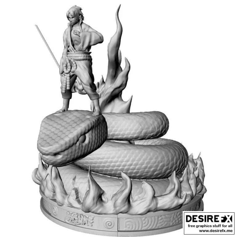 宇智波佐助 3D打印模型|Sasuke Aoda