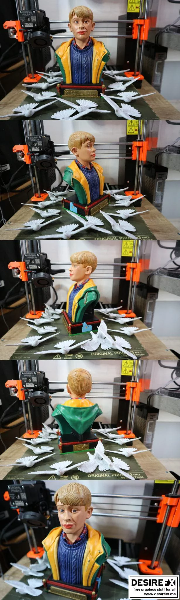 凯文·麦卡利斯特者 3D打印模型|Kevin McCalister bust