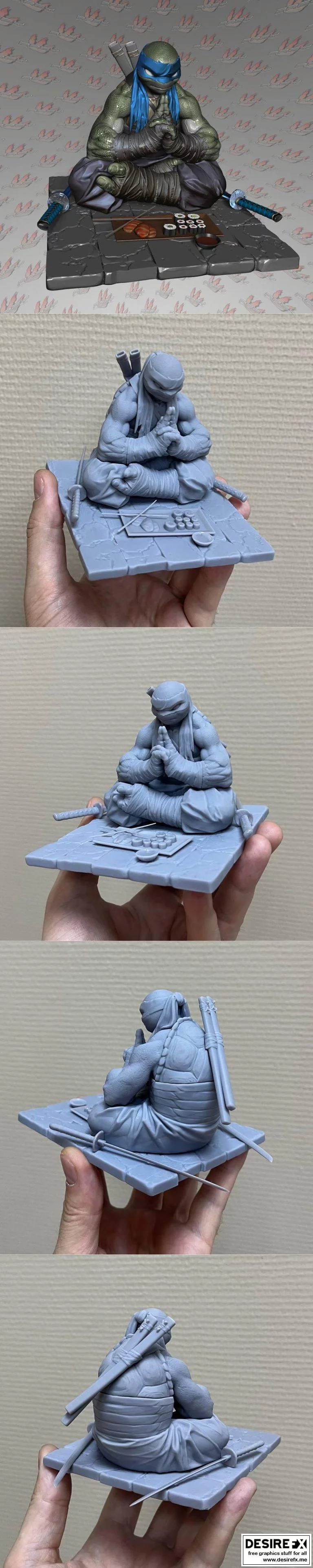 NINJA DINNER-忍者晚餐-忍者小队3D打印模型|﻿NINJA DINNER