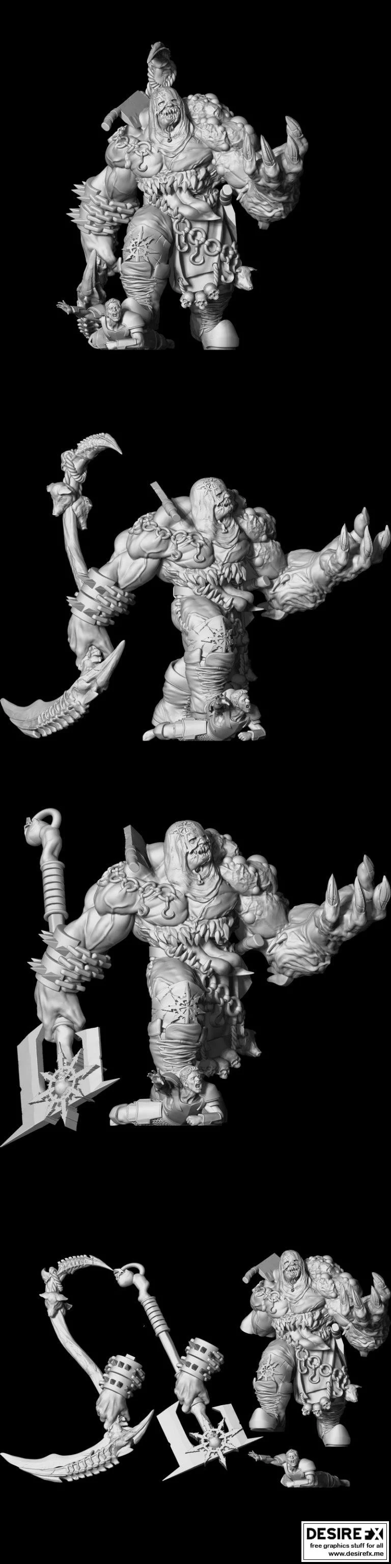 Herjaan-咒术回战-虎杖悠仁 3D打印模型|Herjaan