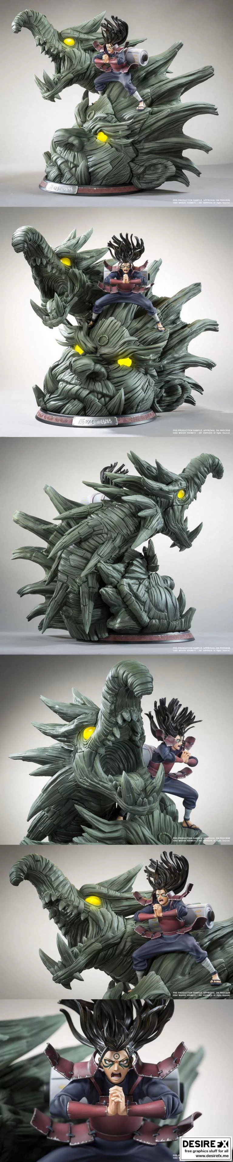 宇智波斑 3D打印模型|Hashirama Hokage