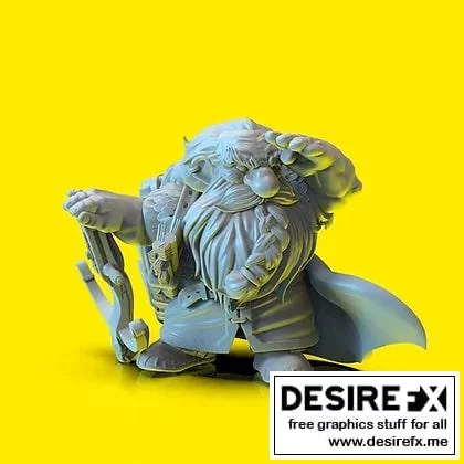 铁鸦守卫者 3D打印模型|Iron Crow Sentinel B