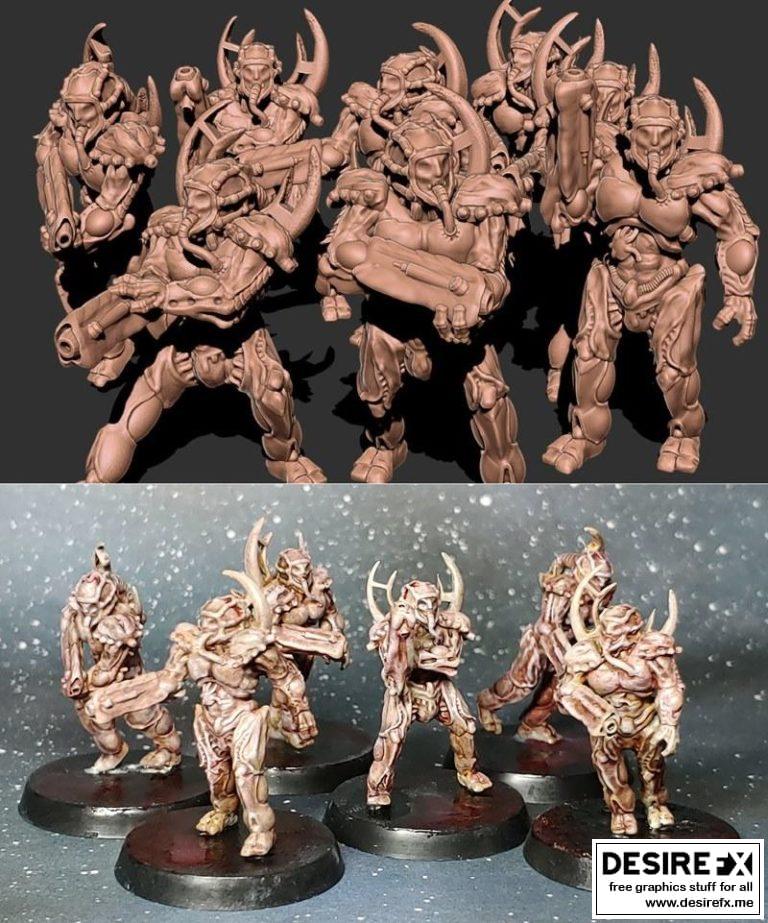 扭曲镜像之叛乱：尖叫小队模型集|﻿Cabal of the Twisted Mirror – Screamer Squad