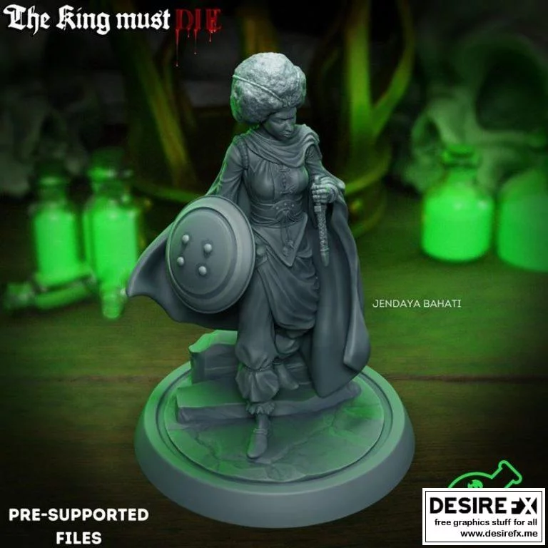 Jendaya Bahati 3D打印模型|﻿Jendaya Bahati