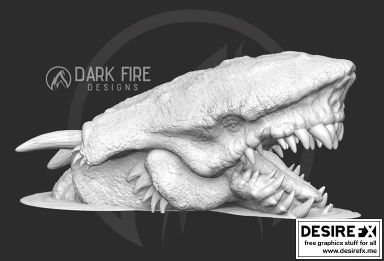 Krayt龙 3D打印模型|﻿Krayt Dragon