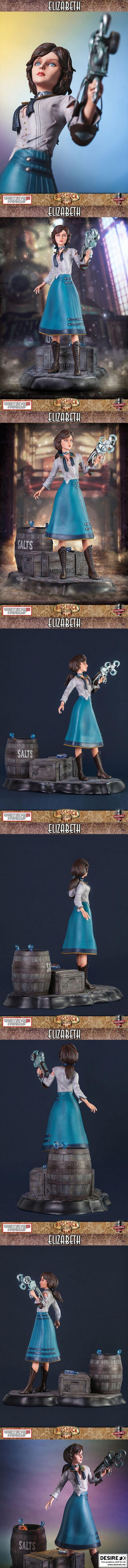 碧螺：生化危机中的3D打印模型|Elizabeth – Bioshock