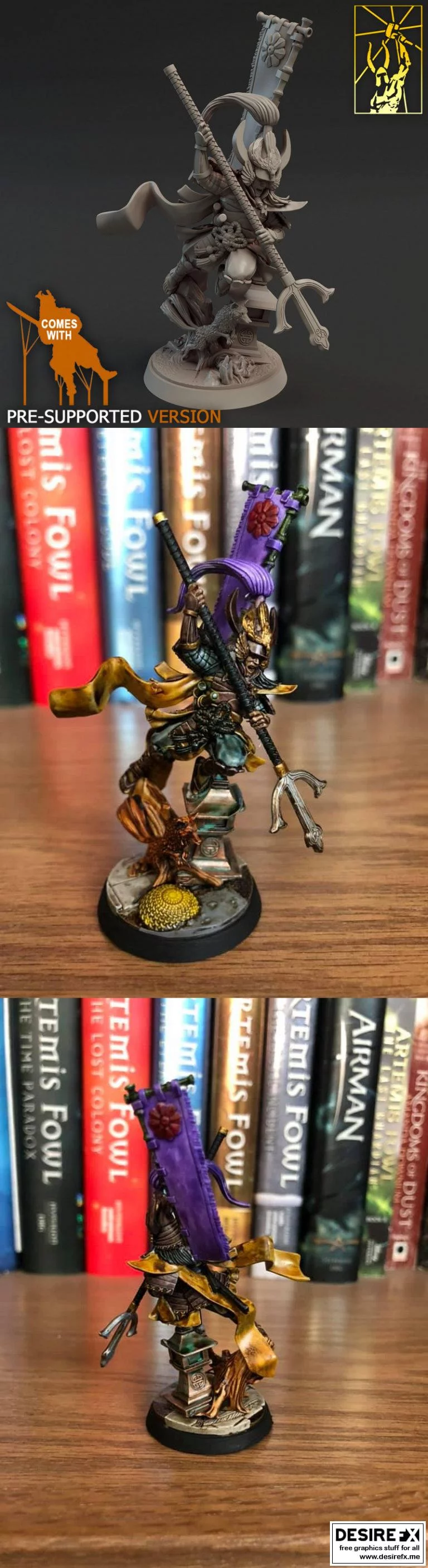 源氏物语-源氏-3D打印模型|General Minamoto