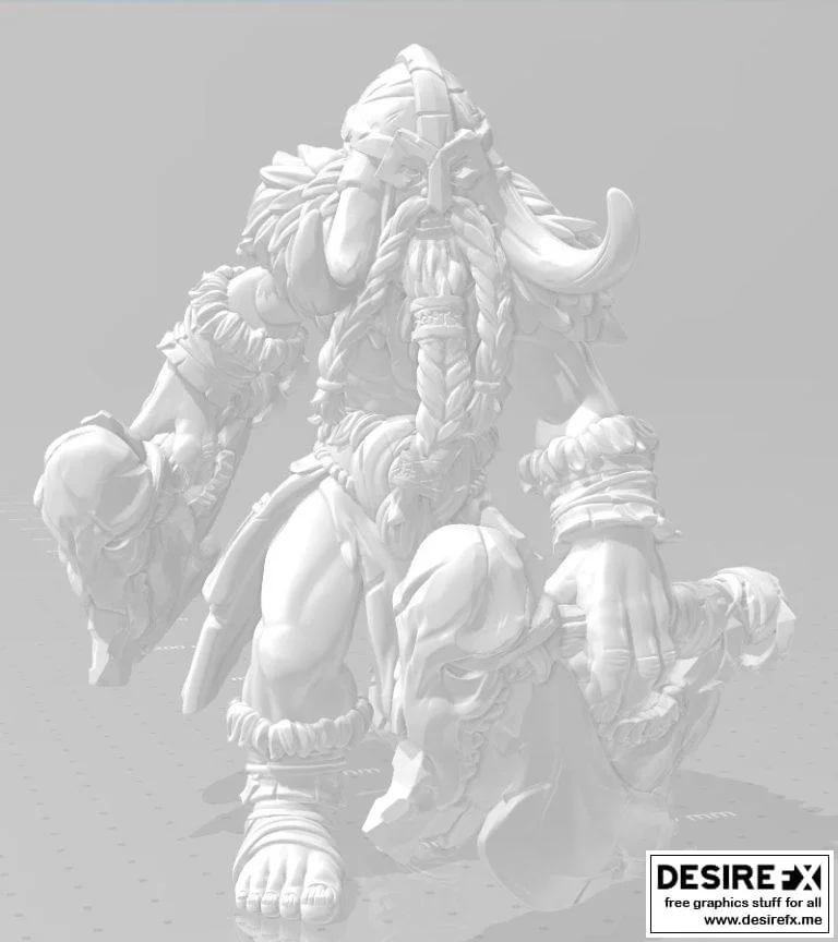 冰雪巨人的秘密：Frost Giant 3D打印模型|Frost Giant