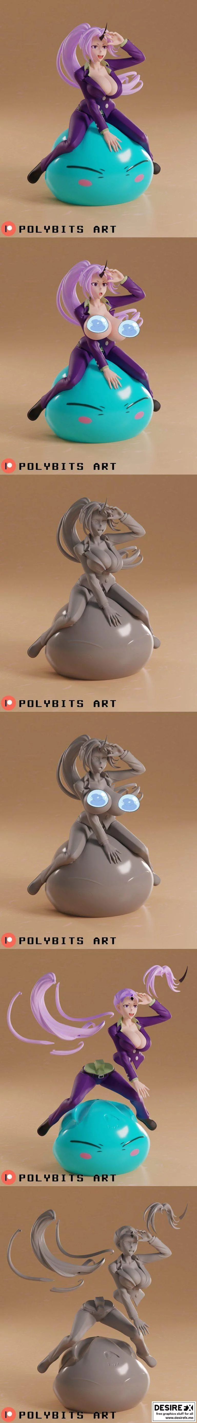 Tensura Shion 3D打印模型|﻿Tensura Shion