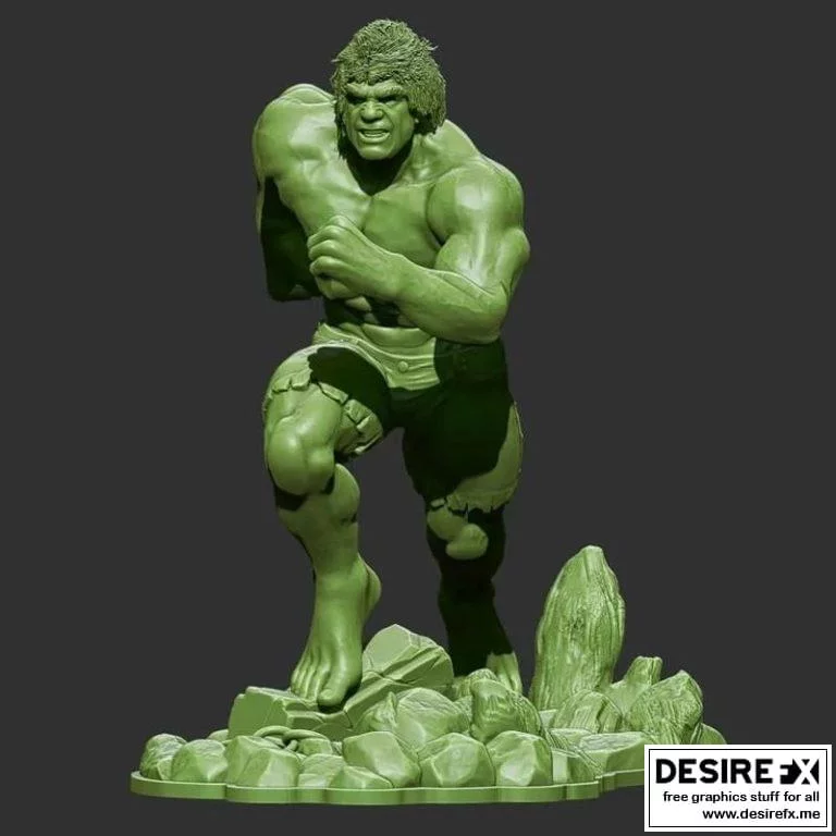 HULK 3D打印模型|﻿HULK Lou Ferrigno
