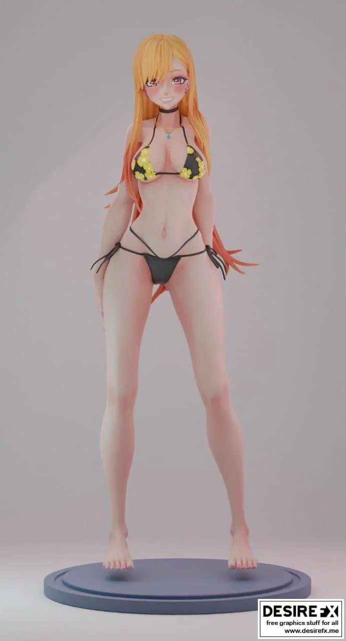 普里恩根比基尼 3D打印模型|﻿Prinz eugen bikini