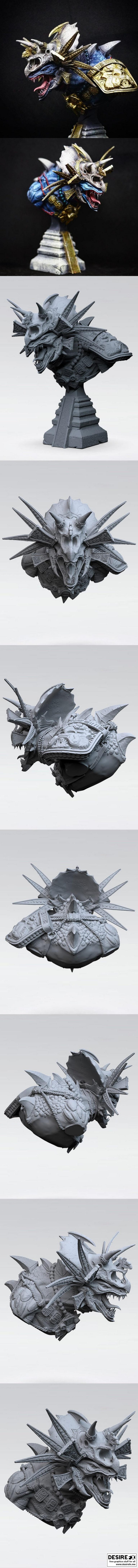 Azul Anok 3D打印模型：忠诚超越生死|Azul Anok Loyal Beyond Death