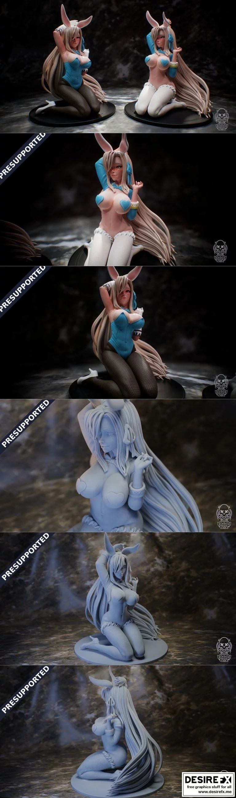 ichinose asuna 3D打印模型|﻿Ichinose Asuna and NSFW